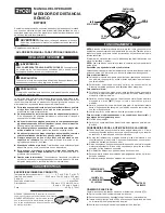 Предварительный просмотр 2 страницы Ryobi EHT0001 Operator'S Manual