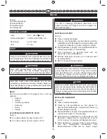 Preview for 108 page of Ryobi EHT150V User Manual