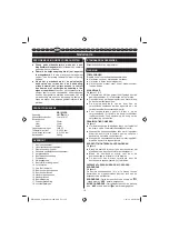 Preview for 20 page of Ryobi EID1050RS User Manual