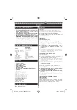 Preview for 50 page of Ryobi EID1050RS User Manual