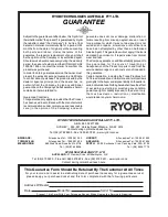 Preview for 7 page of Ryobi EID8102VK Owner'S Operating Manual