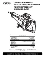 Ryobi EJ101 Operator'S Manual preview