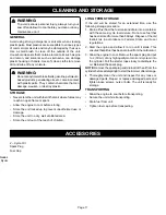 Preview for 17 page of Ryobi EJ101 Operator'S Manual