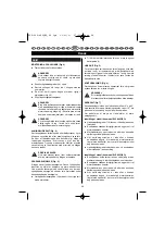 Предварительный просмотр 62 страницы Ryobi EJS-500QEO User Manual