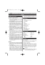 Предварительный просмотр 13 страницы Ryobi EJS-710QEO User Manual