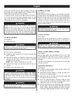 Предварительный просмотр 7 страницы Ryobi EJS500RG Owner'S Operating Manual
