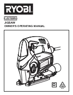 Ryobi EJS700RG Owner'S Operating Manual предпросмотр