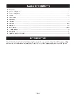 Preview for 2 page of Ryobi EL15 Operator'S Manual