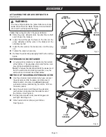 Preview for 10 page of Ryobi EL15 Operator'S Manual