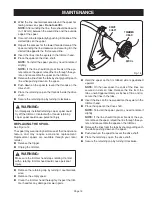 Preview for 15 page of Ryobi EL15 Operator'S Manual