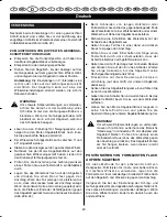 Preview for 29 page of Ryobi EMS-1121L User Manual