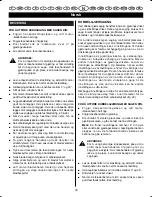 Preview for 84 page of Ryobi EMS-1121L User Manual