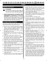 Preview for 112 page of Ryobi EMS-1121L User Manual