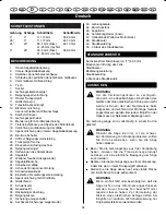 Предварительный просмотр 40 страницы Ryobi EMS-1830SC User Manual