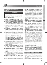 Preview for 57 page of Ryobi EMS1122LHG Original Instructions Manual