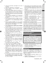 Preview for 47 page of Ryobi EMS190DC Original Instructions Manual