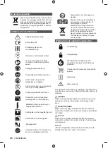 Preview for 50 page of Ryobi EMS190DC Original Instructions Manual