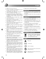 Preview for 4 page of Ryobi EMS190DCL Original Instructions Manual