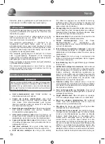 Preview for 72 page of Ryobi EMS216L-LSG Original Instructions Manual