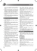 Preview for 118 page of Ryobi EMS216L-LSG Original Instructions Manual