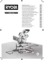 Preview for 1 page of Ryobi EMS216L Original Instructions Manual