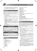 Preview for 40 page of Ryobi EMS305RG Original Instructions Manual