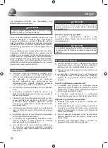 Preview for 98 page of Ryobi EMS305RG Original Instructions Manual