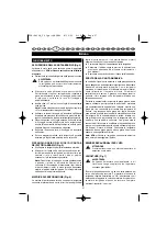 Preview for 31 page of Ryobi EOS-2410N User Manual