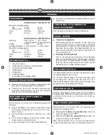 Preview for 37 page of Ryobi ERH-650V User Manual