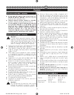 Предварительный просмотр 61 страницы Ryobi ERH-650V User Manual