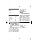 Preview for 5 page of Ryobi ERH750VN Owner'S Operating Manual