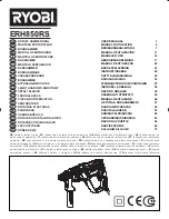 Preview for 1 page of Ryobi ERH850RS User Manual