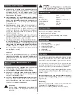 Preview for 4 page of Ryobi ERO240VK Owner'S Operating Manual