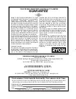 Preview for 7 page of Ryobi ERO240VK Owner'S Operating Manual
