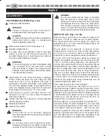 Preview for 21 page of Ryobi ERT-2100V User Manual