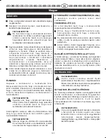 Preview for 133 page of Ryobi ERT-2100V User Manual