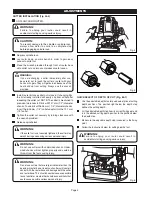 Предварительный просмотр 5 страницы Ryobi ERT1500VK Owner'S Operating Manual