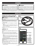 Preview for 4 page of Ryobi ES8000 Manual