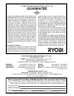 Preview for 5 page of Ryobi ESD600K Owner'S Operating Manual