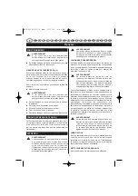 Предварительный просмотр 10 страницы Ryobi ESS-3215V User Manual