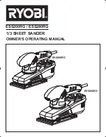 Preview for 1 page of Ryobi ESS200RG Owner'S Operating Manual