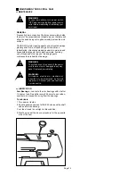 Preview for 10 page of Ryobi ESW1240 Owner'S Operating Manual