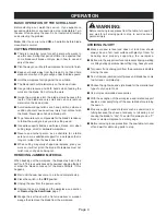 Preview for 10 page of Ryobi ESW1846 Owner'S Operating Manual