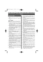 Предварительный просмотр 39 страницы Ryobi ETMS-1425 User Manual