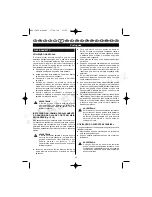 Предварительный просмотр 60 страницы Ryobi ETS-1825 User Manual