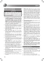 Preview for 5 page of Ryobi ETS1525SCRG Original Instructions Manual