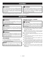 Preview for 4 page of Ryobi EVERCHARGE P187 Operator'S Manual