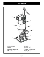 Предварительный просмотр 3 страницы Ryobi EVT400K Owner'S Operating Manual