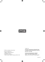 Preview for 28 page of Ryobi Expand-It APR05 Original Instructions Manual