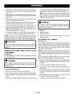 Preview for 7 page of Ryobi Expand-it AqTT04G Operator'S Manual